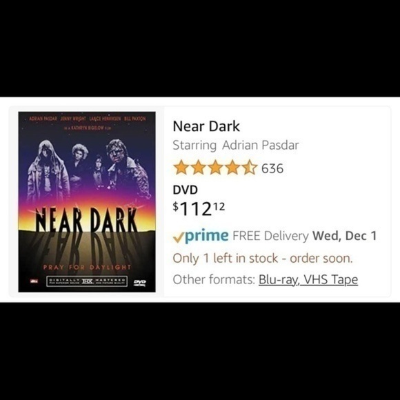 *Price Firm NEAR DARK (1987) OOP Cult Classic DVD - Picture 9 of 10